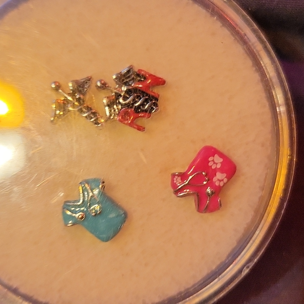 Origami Owl charm set of 4